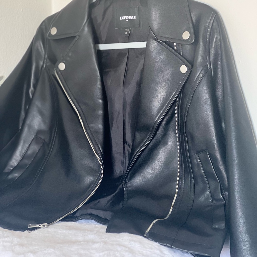 Express leather jacket - Picture 3 of 4